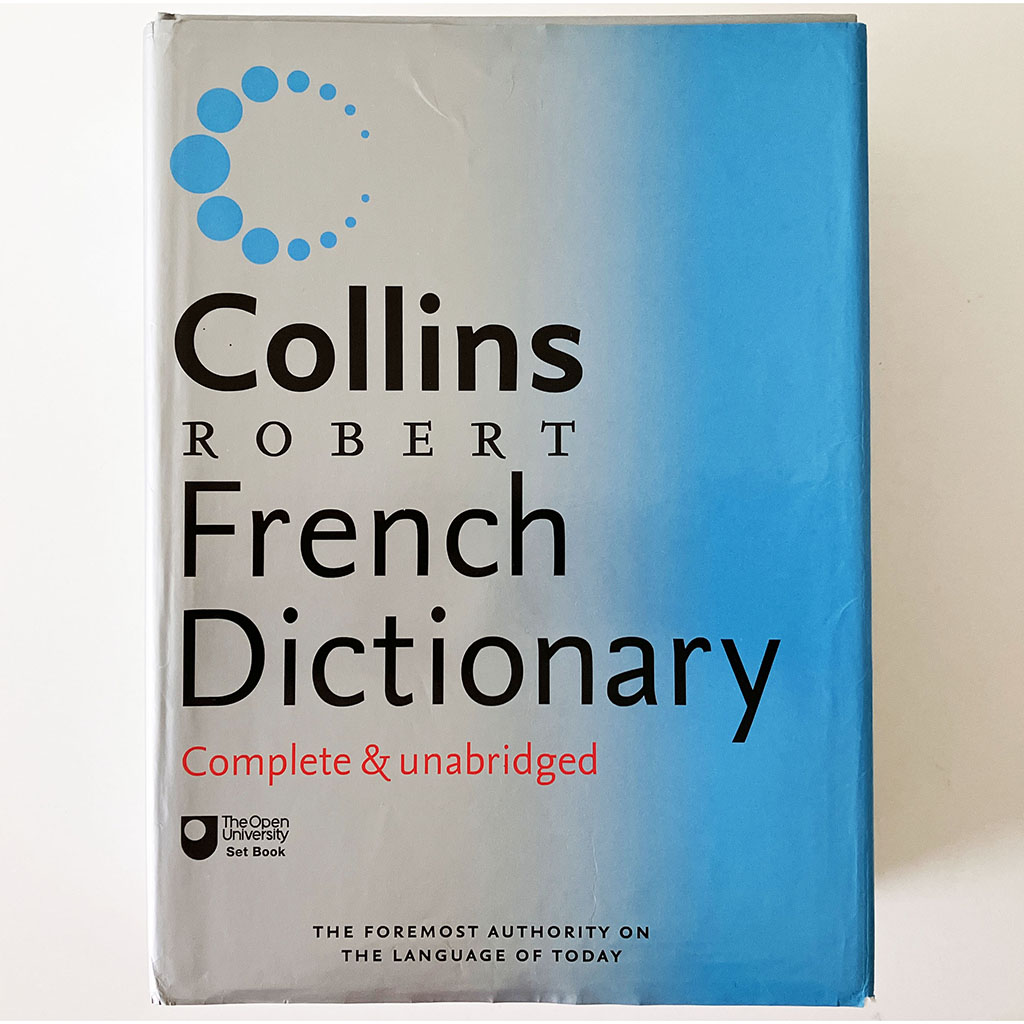 Collins-Robert French Dictionary - Complete & Unabridged - ISBN 9780007183814