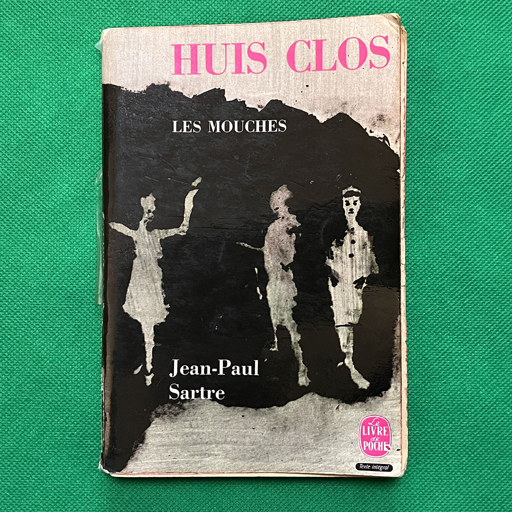 Huis clos, suivi de Les mouches by Jean-Paul Sartre, Rare Vintage Book