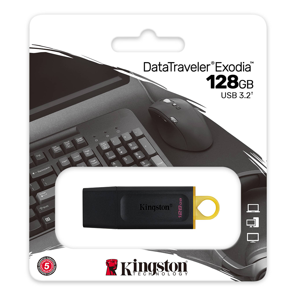 Kingston DataTraveler Exodia 128GB USB3.2 DTX:128GB-Back