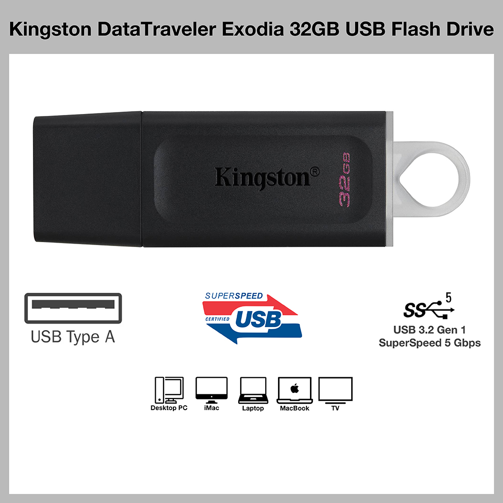 Kingston DataTraveler Exodia 32GB USB Flash Drive