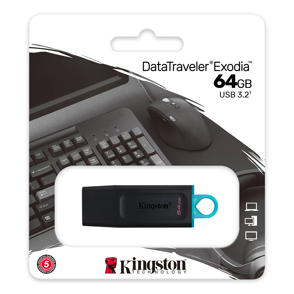 Kingston DataTraveler Exodia 64GB USB3.2 Gen 1 DTX/64GB