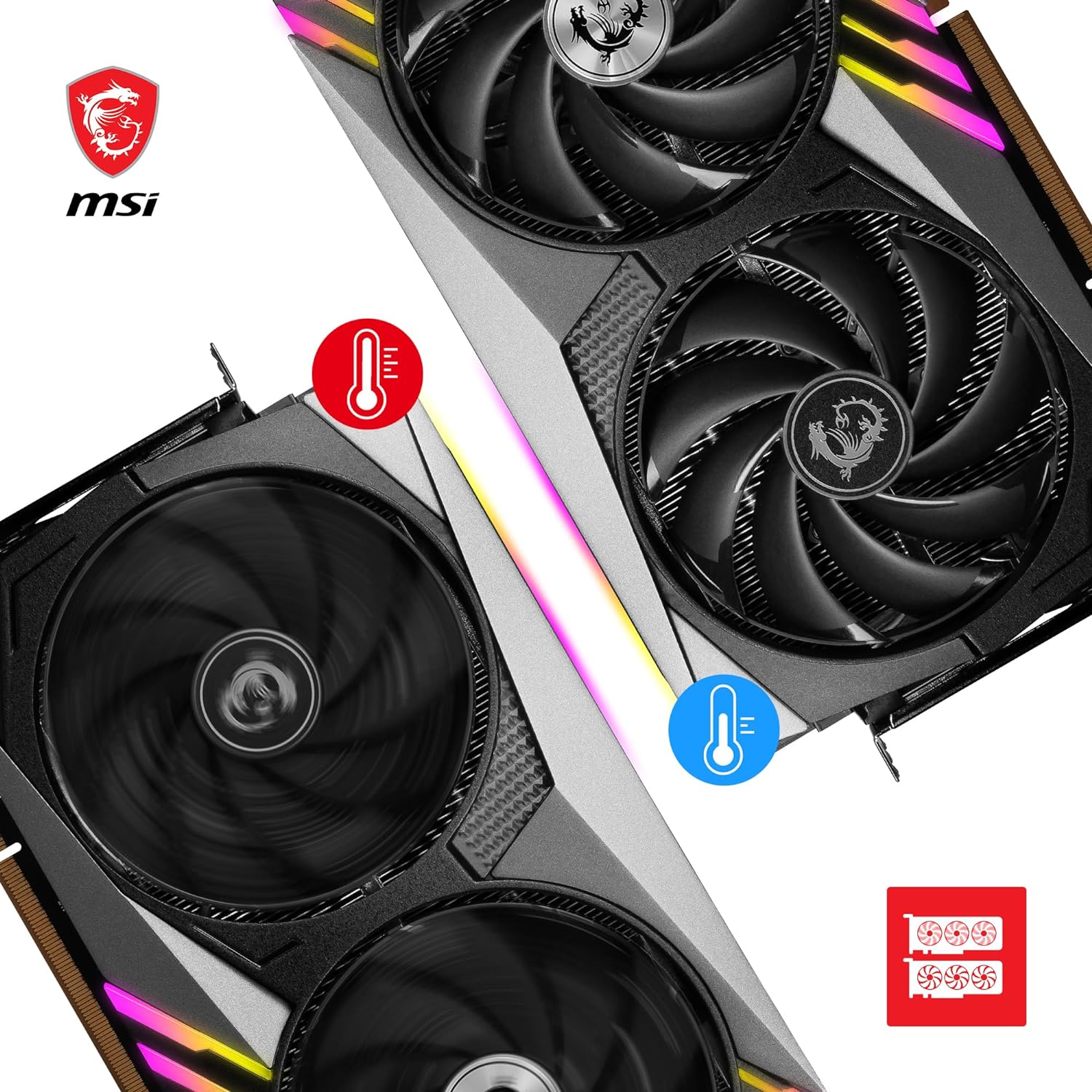 MSI GeForce RTX 4080 16GB GAMING X TRIO Gaming Graphics Card