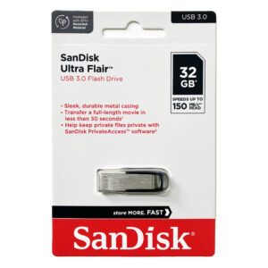 SanDisk Ultra Flair 32GB Flash Drive SDCZ73-032G-G46 0619659136697