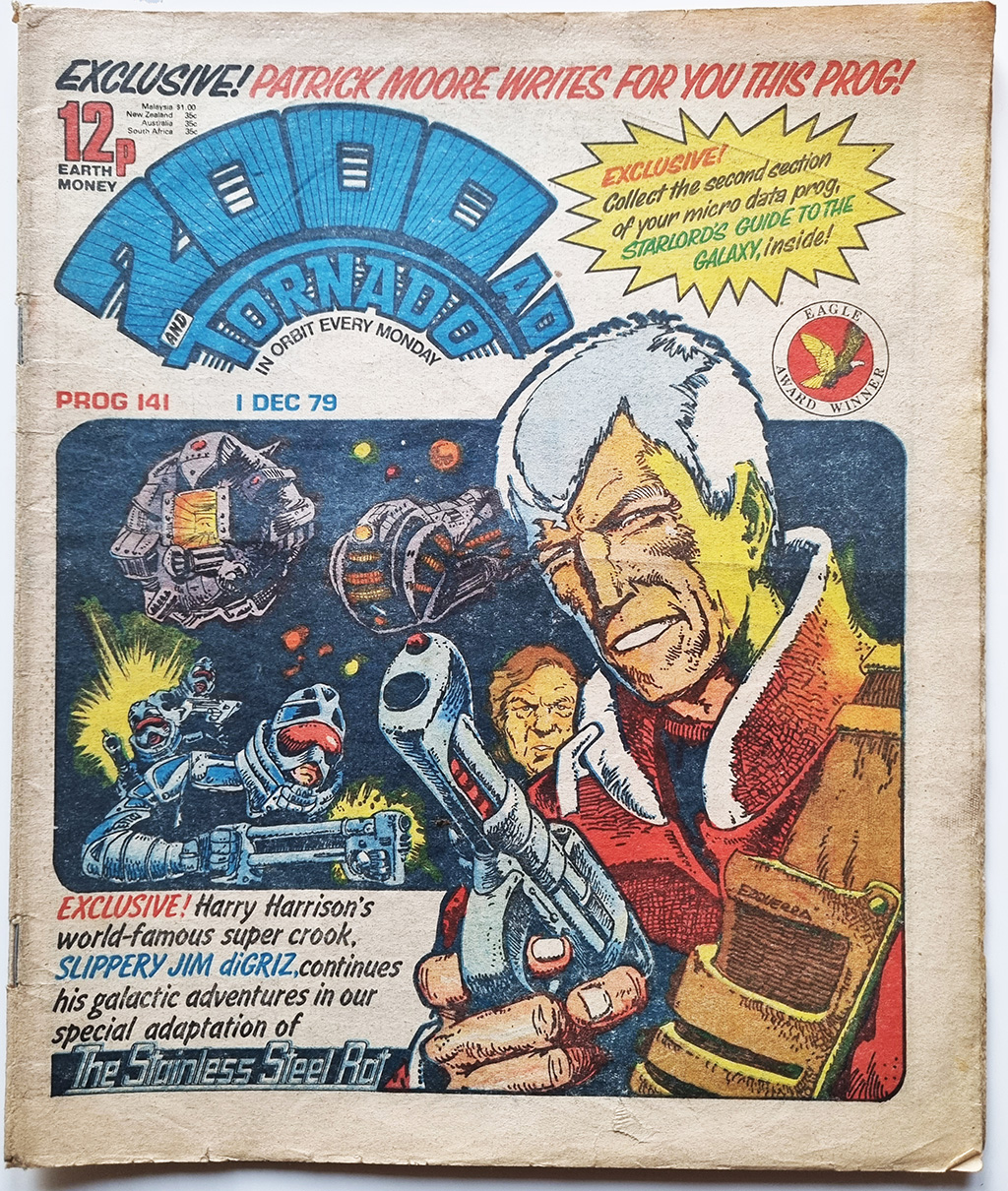 2000AD Prog 141, 1 Dec 1979, Judge Dredd, Good Condition, Free Postage For Sale