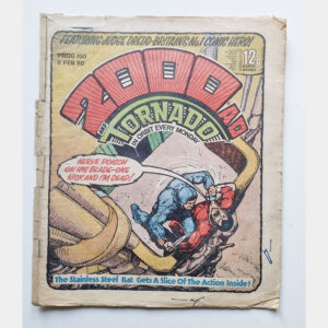 2000AD Prog 150, Judge Dredd, 2 Feb 1980 - Front Page