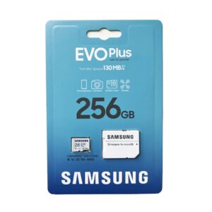 Samsung Evo Plus 256GB microSD Card