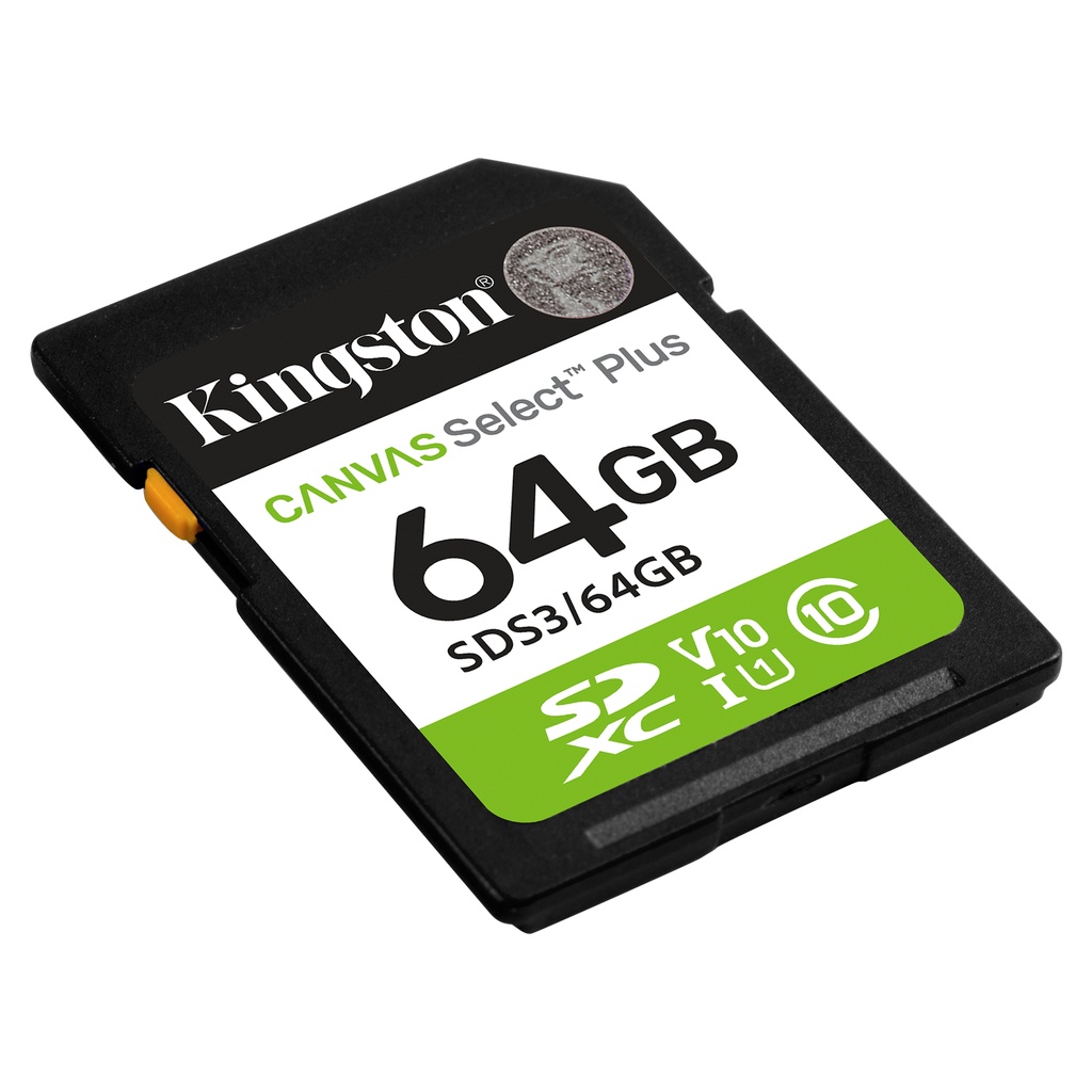 25x Kingston Canvas Select Plus 64GB Memory Card - SDS3/64GB - Class 10/UHS-I (U1) SDHC - 100 MB/s Read, MPN: SDS3/64GB, EAN: 0740617348255 - Wholesale - Image 3