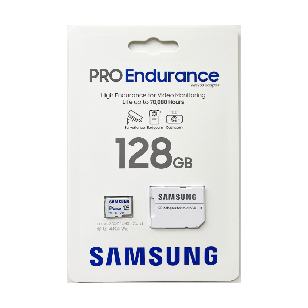 Samsung Pro Endurance 128GB microSD Card