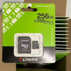 25x Kingston Canvas Select Plus microSD memory card 256GB, SDCS3/256GB, 150MB/s